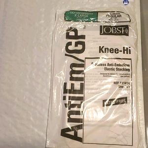 JOBST AntiEm/GP. Knee-Hi, Seamless 1 pair. New